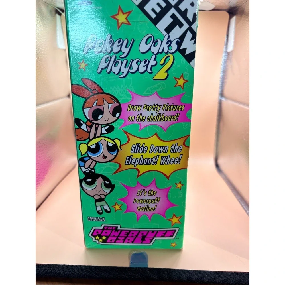 Cartoon Network PowerPuff Girls Pokey Oaks Playset 2, Pristine - Circa 2000 NIB